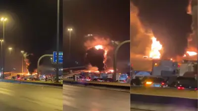 Incendio en embajada de EE.UU. en Arabia Saudita por ataque con drones vinculado a Irán