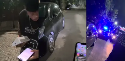 Influencer argentino recibe balazo durante venta de celulares; su cámara grabó el ataque