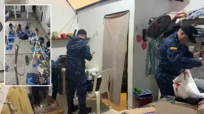 Inpec interviene 122 cárceles en Colombia incautando celulares y drogas antes de elecciones