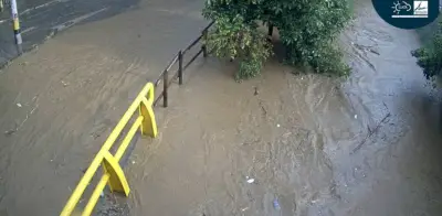 Inundaciones y emergencias en Medellín por intensas lluvias este martes
