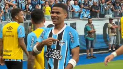 José Enamorado marca su primer gol con Gremio en victoria clave del Campeonato Gaucho