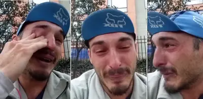 Joven argentino en viaje mundial en bicicleta denuncia robo en Bogotá y falta de ayuda policial