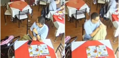 Ladrón bien vestido roba bolso en restaurante de Bogotá: video muestra su hábil modus operandi