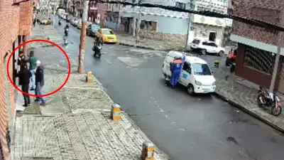 Ladrones capturados en Bogotá tras robo a plena luz del día grabado en video