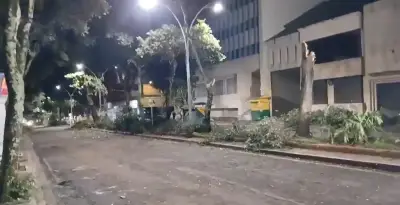 Lluvias intensas causan inundaciones y daños en Bucaramanga y Santander
