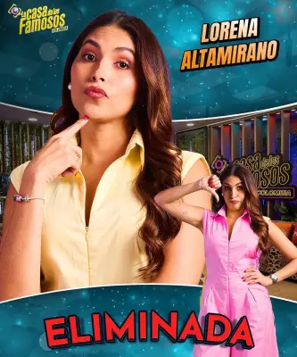 Lorena Altamirano es eliminada de La Casa de los Famosos Colombia con solo 3,26% de votos