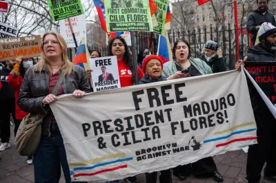 Maduro y Cilia Flores enfrentan audiencia en silencio en Nueva York