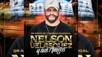 Nelson Velásquez celebrará 25 años de trayectoria con concierto en el Movistar Arena de Bogotá