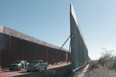 Nuevo muro fronterizo con diseño que eleva temperatura genera críticas por impacto en migrantes