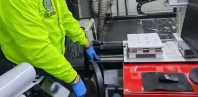 Operativo en Bogotá incauta más de 25.000 insumos tecnológicos falsificados valorados en 2,7 millones de dólares