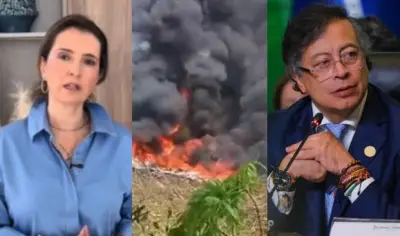 Paloma Valencia critica duramente a Petro tras tragedia aérea del Hércules C-130 en Putumayo