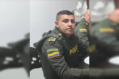 Patrullero asesinado en Santander mientras viajaba con su hijo de 4 años