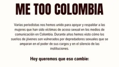 Periodistas colombianas crean canal confidencial contra acoso sexual en el sector