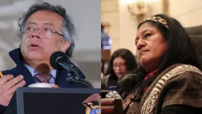 Petro defiende a Aida Quilcué de ataques racistas y reivindica la diversidad indígena