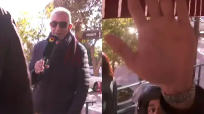 Policía empuja a periodista para impedir cobertura de noticia en Colombia