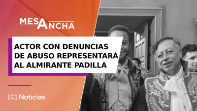 Polémica por película estatal con actor acusado de abuso sexual interpretando al almirante Padilla