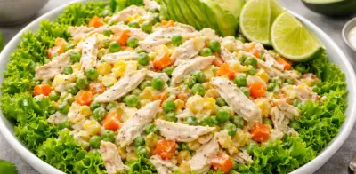 Salpicón de pollo: Tres presentaciones creativas para transformar tu almuerzo en casa