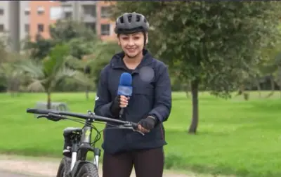 Tatiana Gordillo, la 'bicireportera', inicia nueva etapa en Canal Capital tras salir de Noticias Caracol