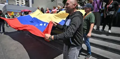 Trabajadores venezolanos marchan por tercera vez en 2026 exigiendo salarios dignos