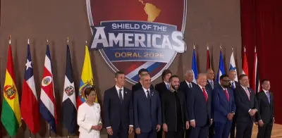 Trump lidera coalición militar contra narcotráfico en cumbre 'Escudo de las Américas' con 12 mandatarios latinoamericanos