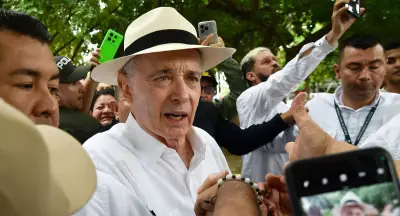 Uribe cuestiona financiación de minga indígena que bloqueó Medellín por dos días