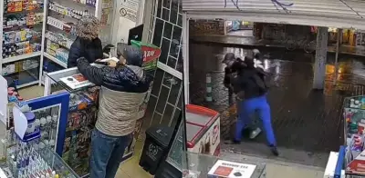 Valiente empleada enfrenta a golpes a ladrón armado en droguería de Bosa, Bogotá