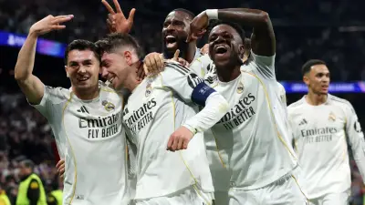 Valverde brilla con triplete en goleada histórica del Real Madrid sobre Manchester City