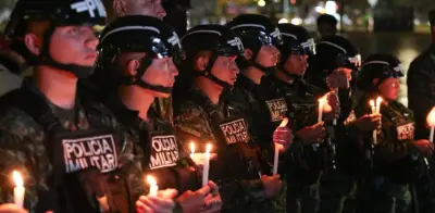 Velatón en Bogotá rinde homenaje a 69 militares fallecidos en accidente aéreo en Putumayo