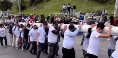 Viacrucis al Árbol de la Vida en Bogotá: tradición religiosa que une a miles en Semana Santa