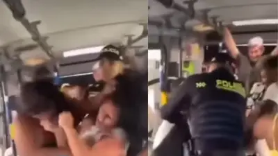 Violenta pelea entre dos mujeres en bus del MIO de Cali se viraliza en redes sociales