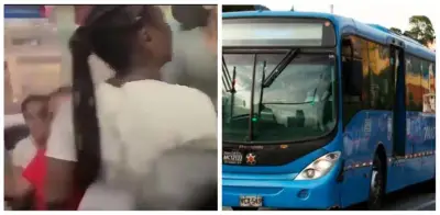 Violenta pelea por una silla en bus del MIO de Cali genera pánico y llamado a la tolerancia