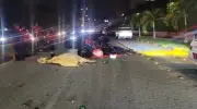 Accidente entre motociclista y bovino bloqueó vía principal en el sur de Cali por horas
