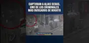 Así fue la captura de alias 'Sebas', uno de los criminales más buscados en Bogotá