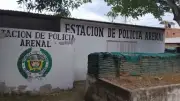Atacan con dron explosivo estación de policía en Arenal, sur de Bolívar
