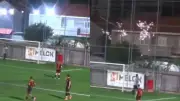 Balonazo causa apagón masivo en partido amateur: pelota impacta cables eléctricos
