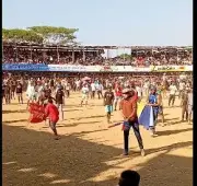 Banderillero 'el Mudo' sobrevive milagrosamente a cornada en rostro durante corralejas de Clemencia