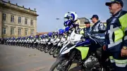 Bogotá fortalece control vial con 71 motocicletas nuevas para agentes de tránsito