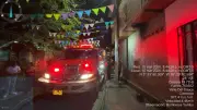 Bombero de Yumbo agredido con objeto contundente mientras combatía incendio mortal