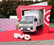 BYD lanza camión eléctrico T35 para revolucionar la logística urbana en Colombia