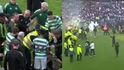 Caos en el Old Firm: Invasión de campo y enfrentamientos tras clásico escocés