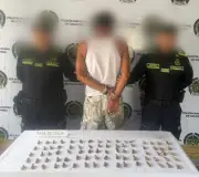 Capturan a alias 'Roky', presunto expendedor de drogas cerca de colegio en Arjona, Bolívar