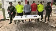 Capturan a dos presuntos extorsionistas del Clan del Golfo en Sabana de Torres, Santander