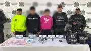 Capturan a dos presuntos integrantes de 'Los Satanás' por extorsión en Soacha