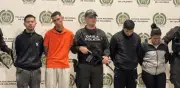 Capturan en Bogotá a cuatro presuntos miembros de la banda 'AK47' por extorsiones y ataques con granadas
