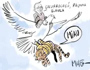Caricaturas satíricas capturan el ambiente electoral tras elecciones al Congreso