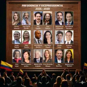 Carrera presidencial colombiana toma forma con trece candidatos y sus fórmulas vicepresidenciales