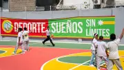 Cartagena celebra la renovación de la Institución Educativa Santa María con nueva cancha múltiple