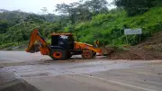 Cierres viales persisten entre Bucaramanga y Barrancabermeja: solo un carril habilitado