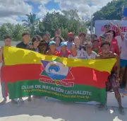 Club de Natación Cachalote obtiene tercer puesto en Torneo Súper Titanes de Bolívar