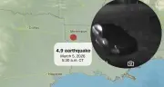 Cámara de seguridad capta terremoto histórico de magnitud 4,9 en Luisiana, Estados Unidos